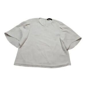 Zara Woman Half Sleeve‎ Blouse size Medium White